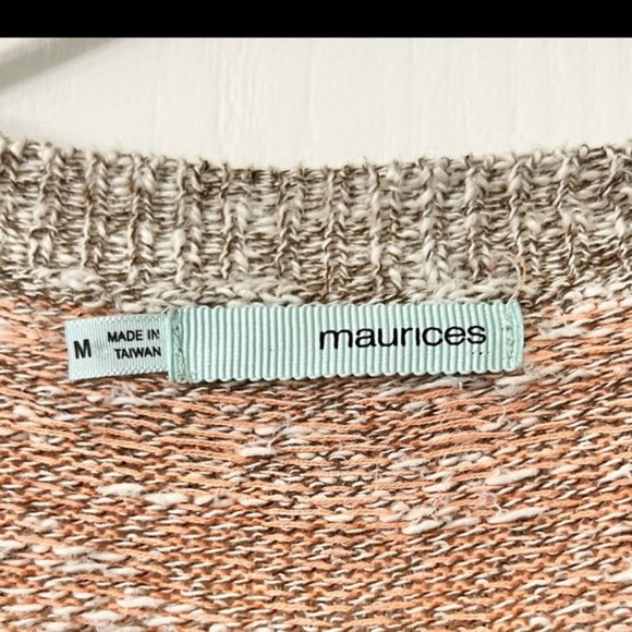 Maurices Color Block Cardigan Sweater - Picture 7 of 10